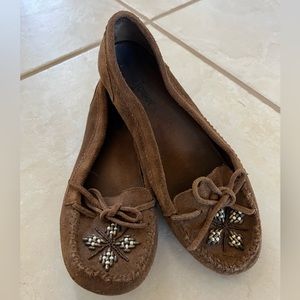 Minnetonka Leather Moccasins size 9